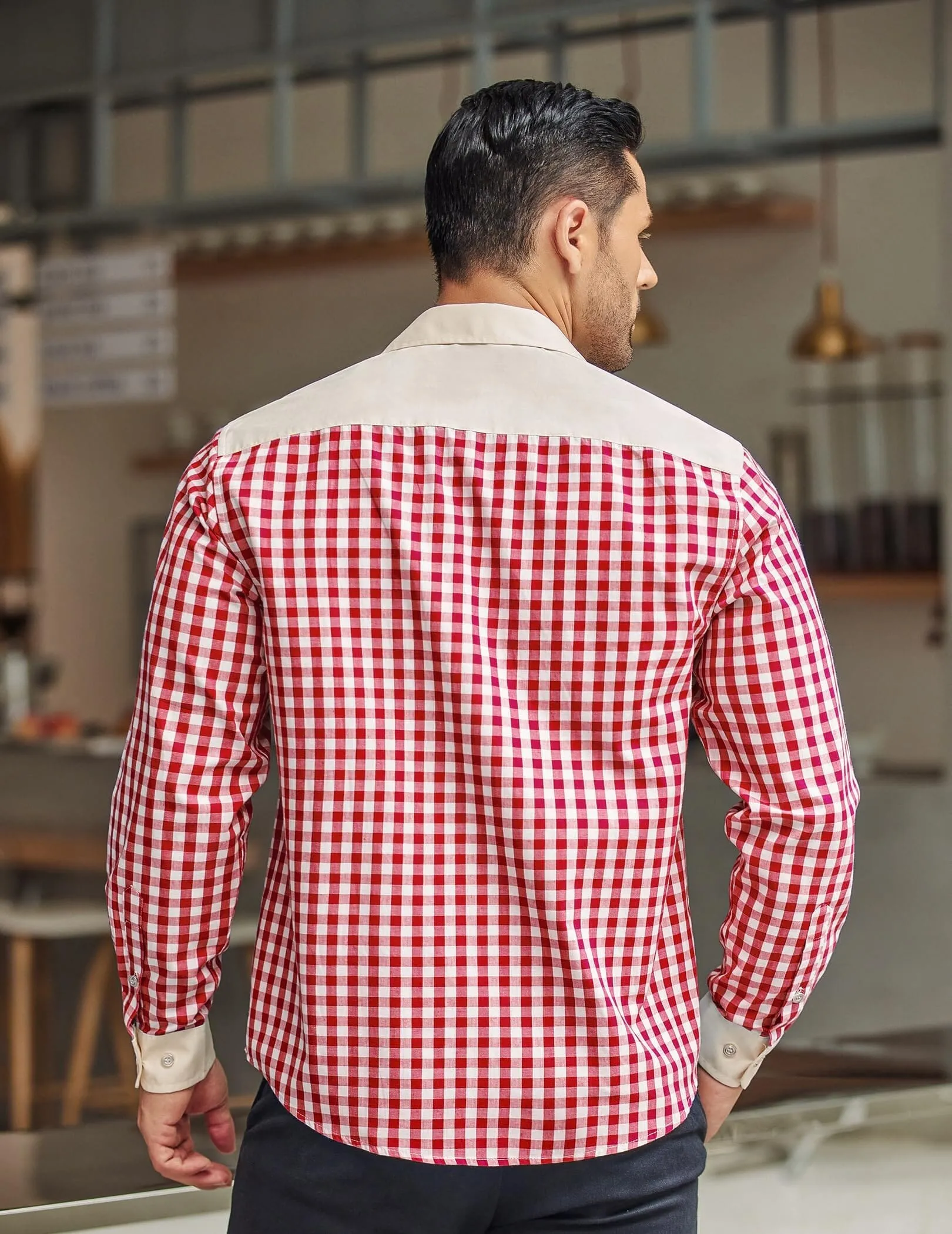 Urban Casual Plaid Shirt