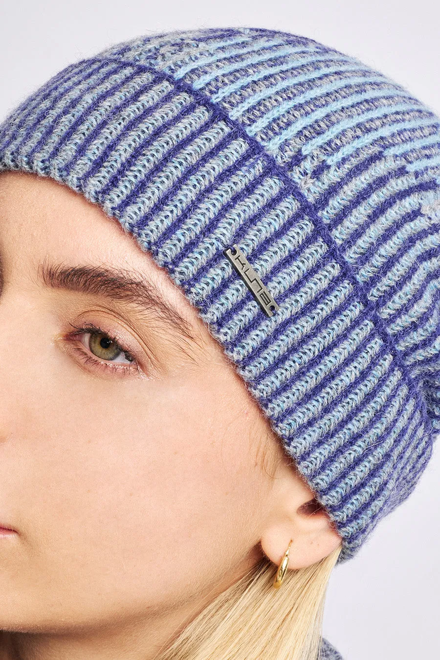 Warrior Hat Baby Alpaca Color Niagara
