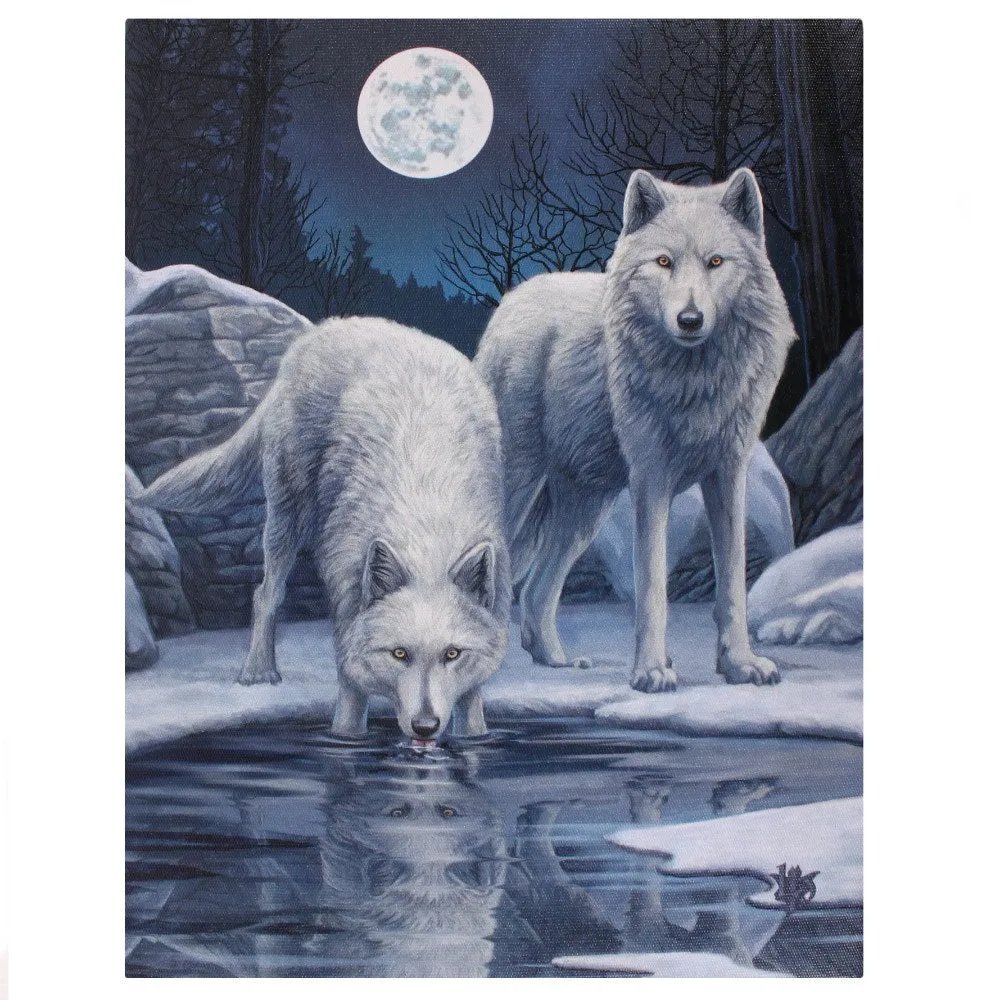 Winter Warrior by Lisa Parker, Canvas Print